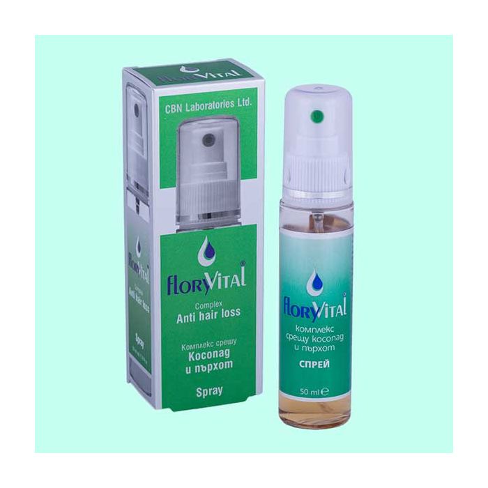 FloryVital Лосион срещу косопад и пърхот – спрей .