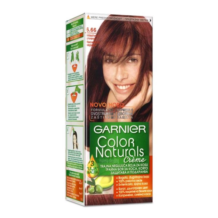 Color naturals крем-боя за коса /660 наситено червено/