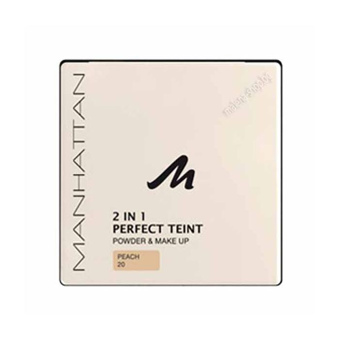 2 IN 1 PERFECT TEINT пудра фон дьо тен /20 peach/