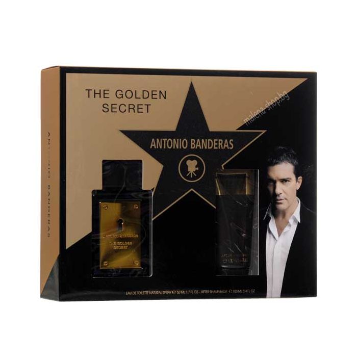 The Golden Secret мъжки комплект, тоалетна вода и афтършейв балсам