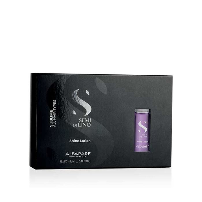 Alfaparf Semi Di Lino Diamond – ампули за коса, за обем и блясък, 1 брой 
