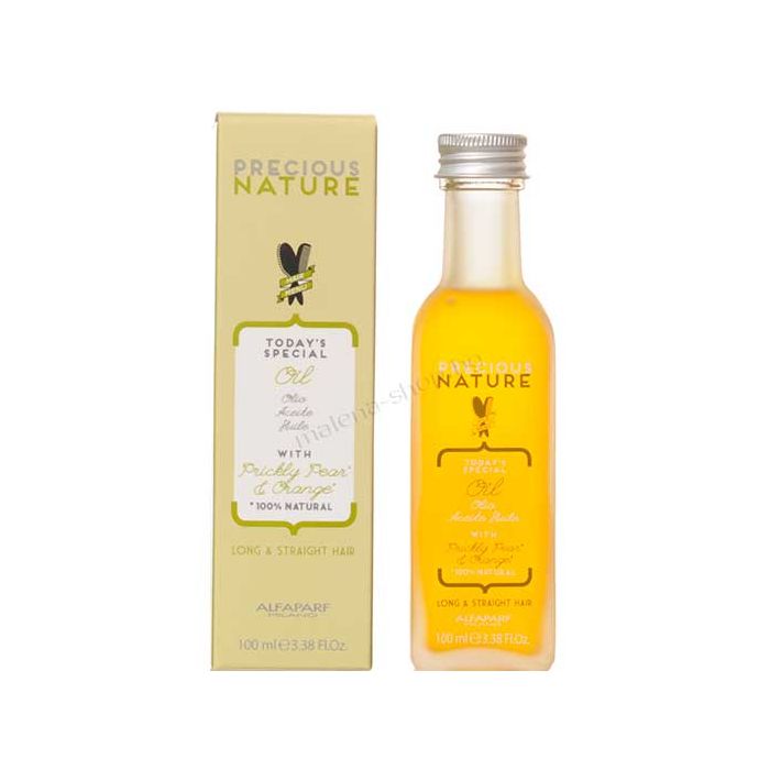 Alfaparf Precious Nature oil – подхранващо олио за коса, с екстракт от индийска смокиня и портокал.