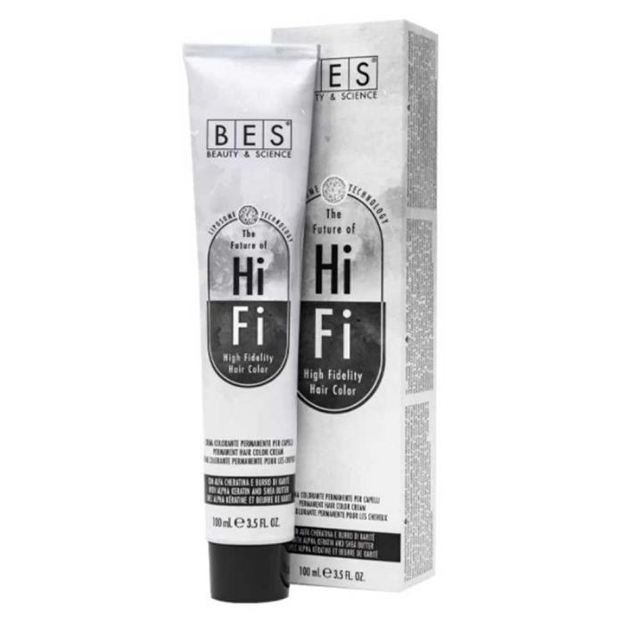 Bes Hi Fi Професионална боя за коса /7.38 златисто бежово русо/