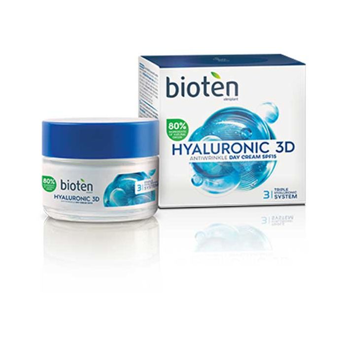 Bioten Hyaluronic 3D дневен крем против бръчки