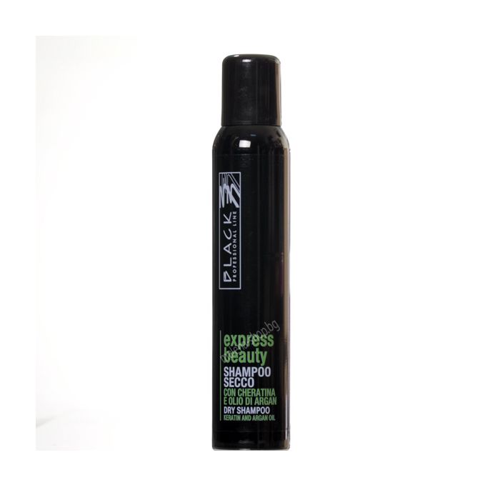 Black Сух шампоан, с кератин и арган
