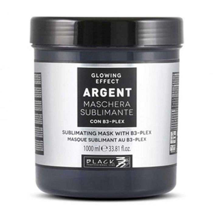 Black Professional Argent Maschera Sublimante професионална маска за блясък и възстановяване на коса