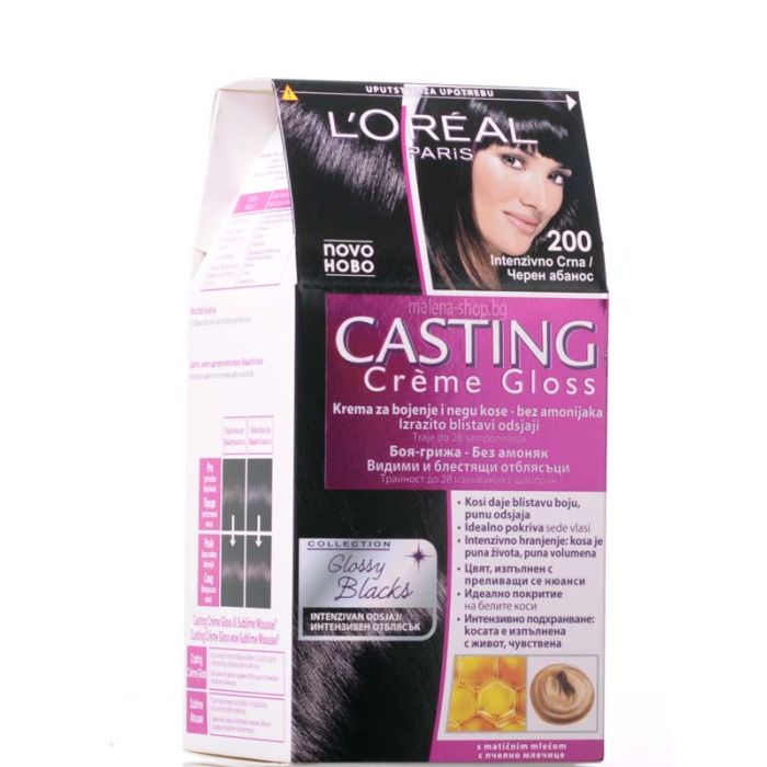 Casting Crème Gloss боя за коса без амоняк /200 черен абанос/