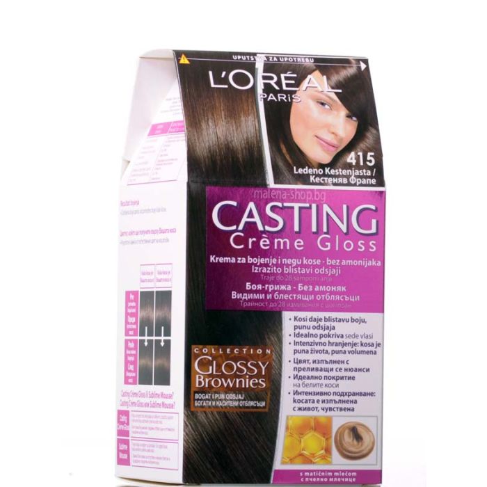 Casting Crème Gloss боя за коса без амоняк /415 кестеняво фрапе/