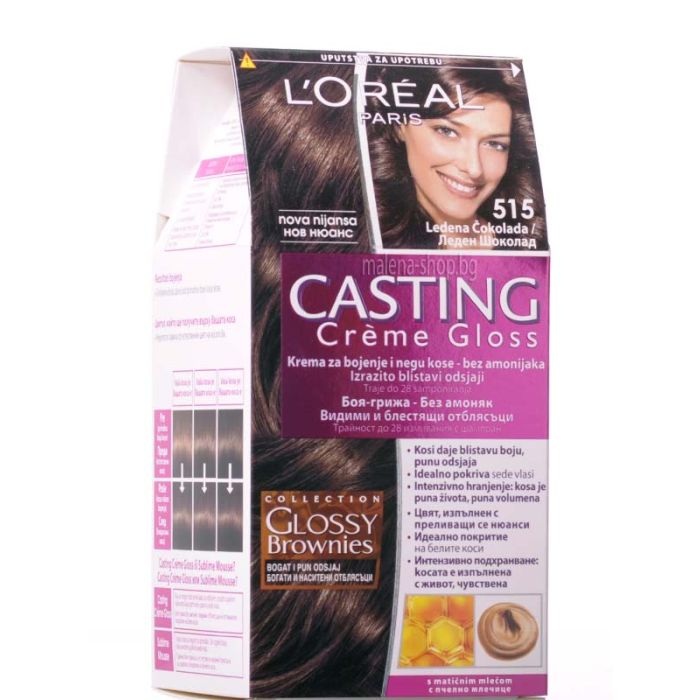 Casting Crème Gloss боя за коса без амоняк /515 леден шоколад/