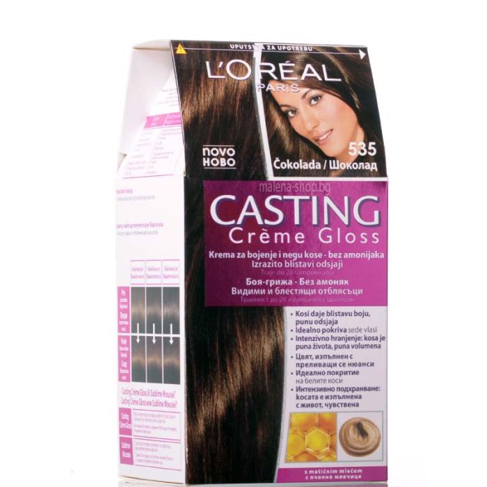Casting Crème Gloss боя за коса без амоняк /535 шоколад/