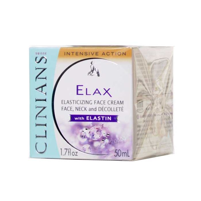 Elax крем против бръчки, за заздравяване на кожата, с еластин