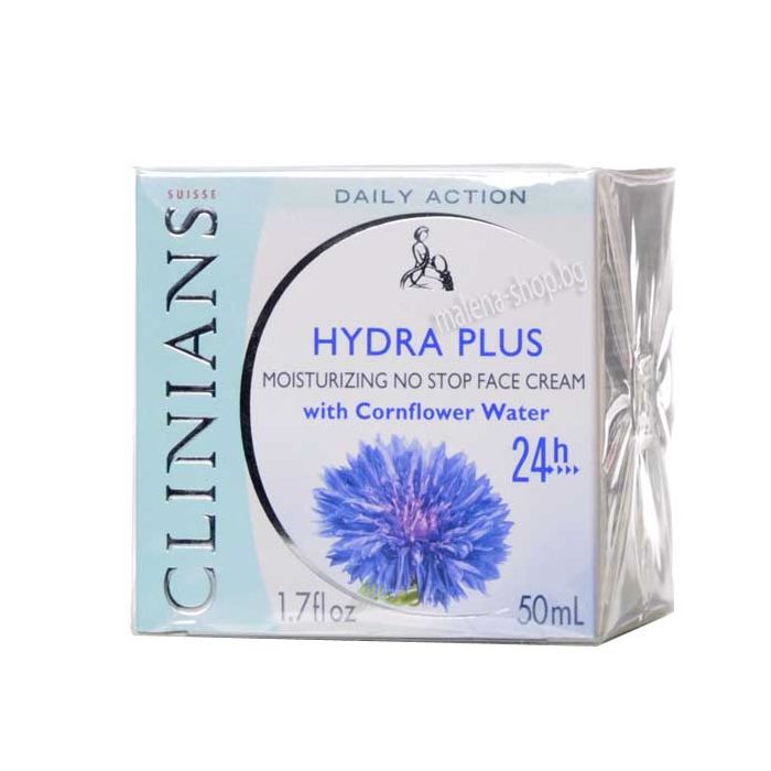 Hydra Plus Супер овлажняващ 24 часов крем за лице, с воден комплекс