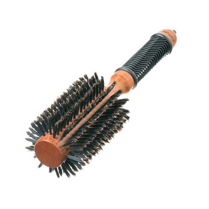 Четка за коса, с естествен косъм /18-редна, 70мм/