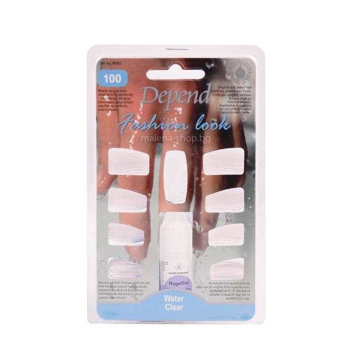 Fashion look изкуствени нокти /6062/