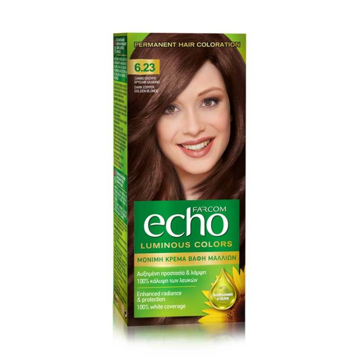 Боя за коса /6.23 медно златно тъмно русо/