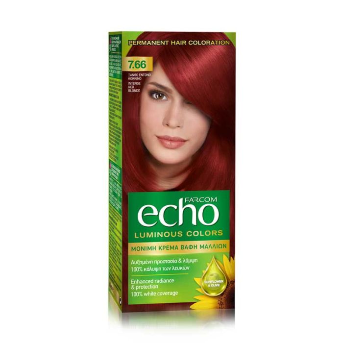 Echo Боя за коса /7.66 наситено червено русо/