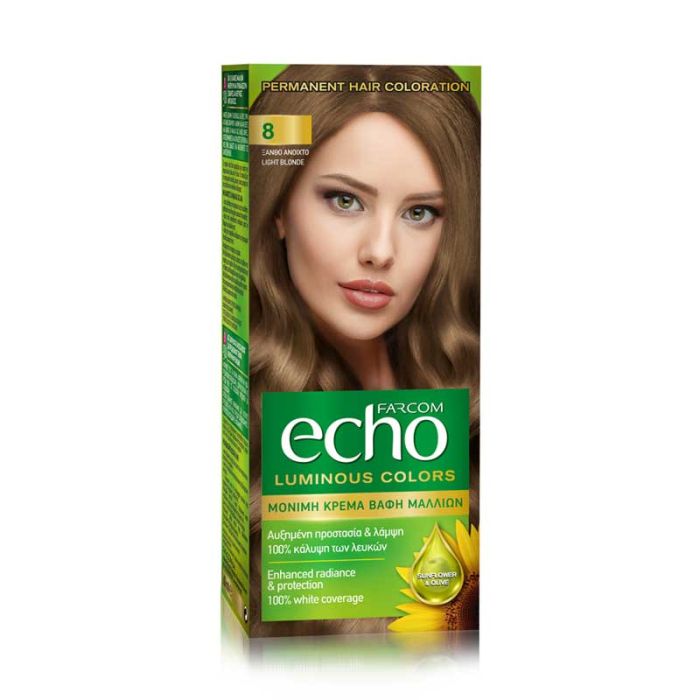 Echo Боя за коса /8 светло русо/