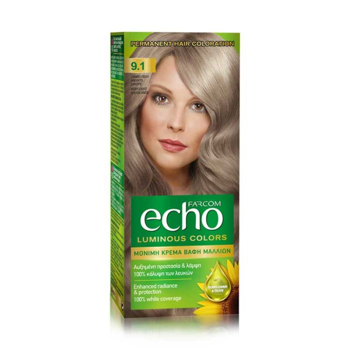 Echo Боя за коса /9.1 много светло русо пепеляво/