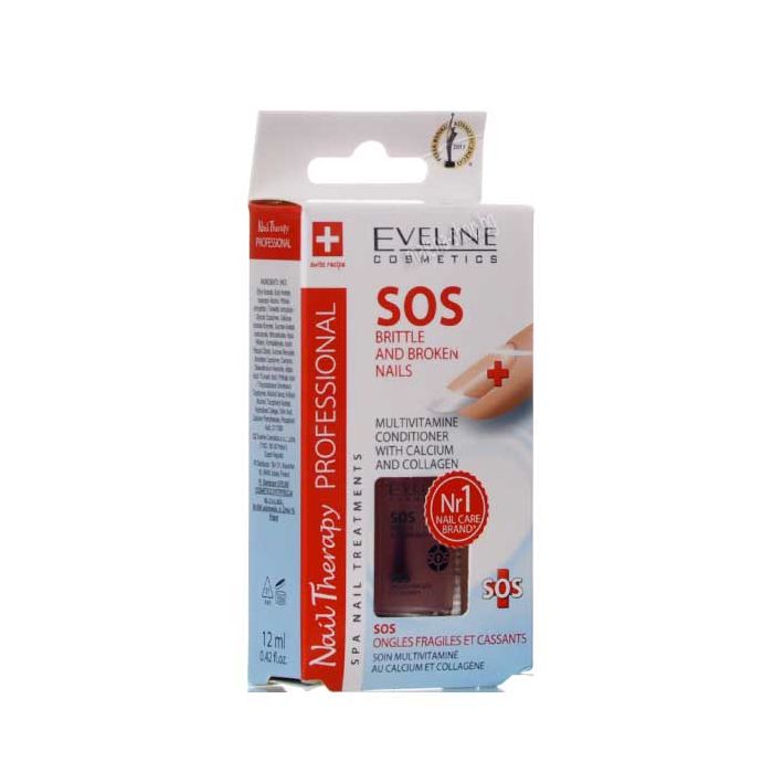 SOS Brittle And Broken Nails балсам с калций и колаген