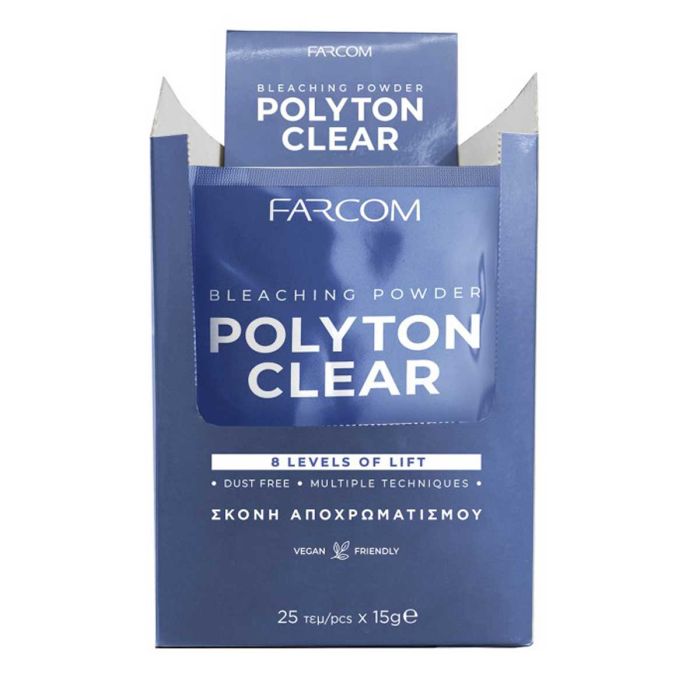 Polyton Clear - изсветляваща пудра за коса /супра/