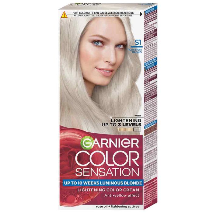 Color Sensation крем-боя за коса, с ниско съдържание на амоняк /S 1 платинено русо/