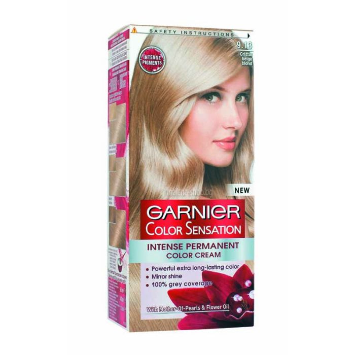 Color Sensation крем-боя за коса, с ниско съдържание на амоняк /9.13 кристално бежово русо/