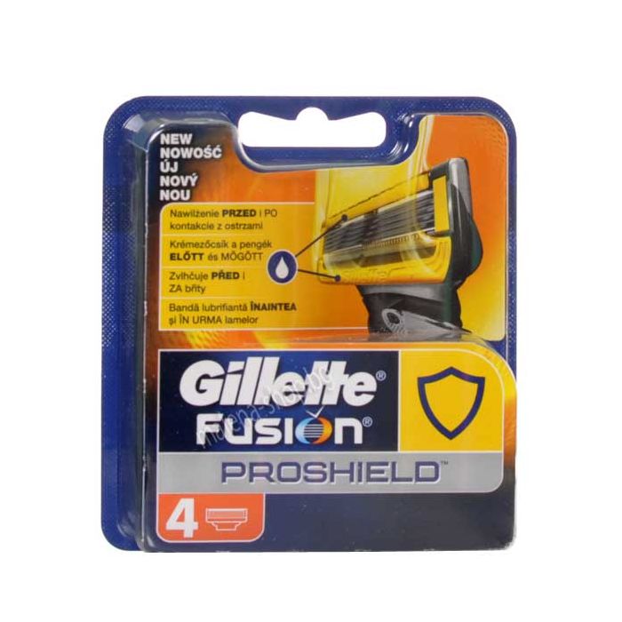 Fusion Proshield резервни ножчета за бръснене, опаковка от 4 броя