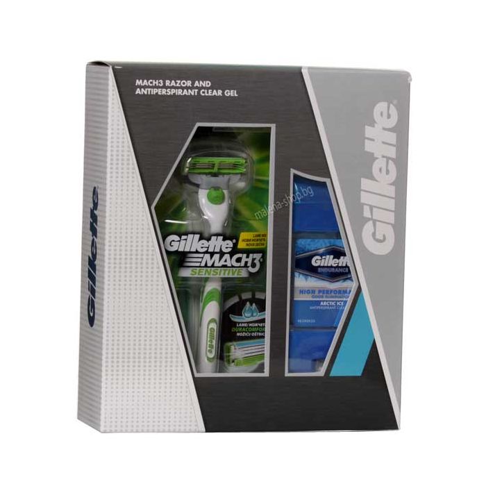 Mach 3 Sensitive Мъжки комплект в 2 части 