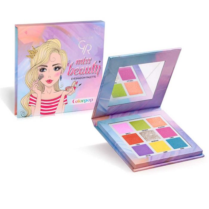 Golden Rose Miss Beauty палитра сенки за очи (Colorpop)