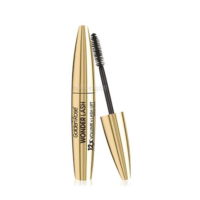 Golden Rose Wonder Lash 12x & Lift Lash - спирала за обем и извити мигли (черна)