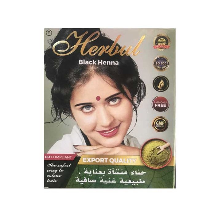 Henna - къна за коса, черна