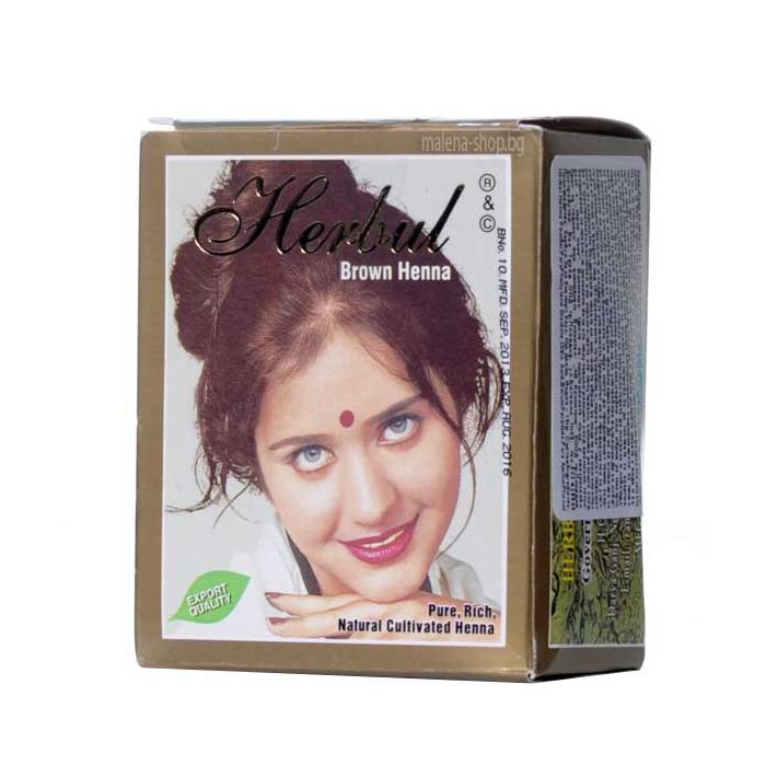 Henna - къна за коса, кафява