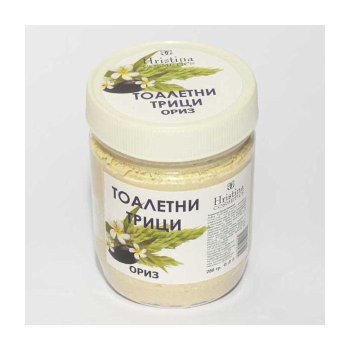 Тоалетни трици за лице, с ориз