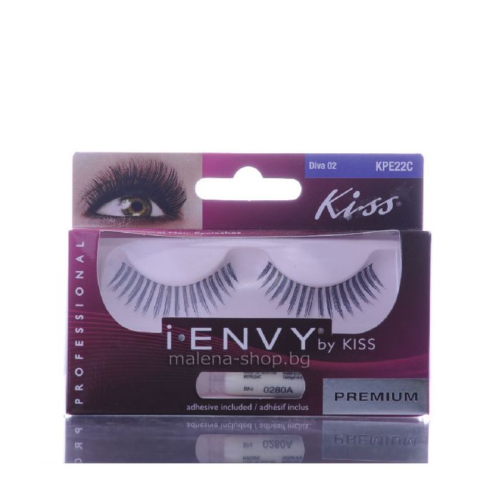 Изкуствени мигли от естествен косъм /KPE22C/