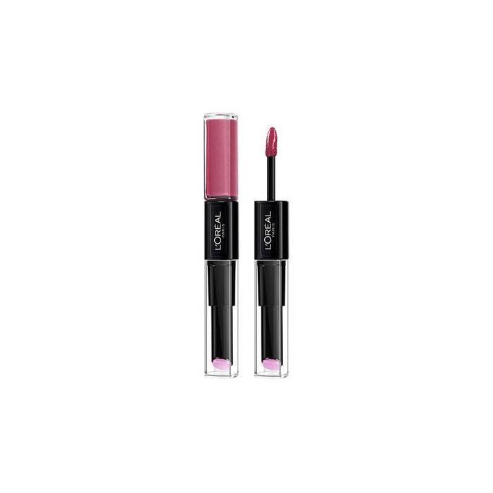 Loreal Infaillible 24HR Lipstick Дълготрайно червило в 2 стъпки (214 Raspberry For Life)