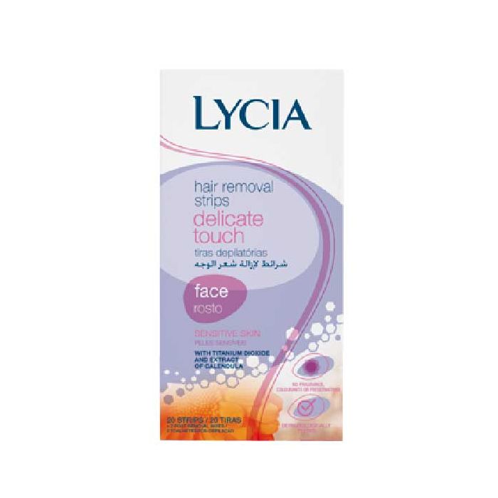 Lycia Депилиращи ленти за лице, за чувствителна кожа