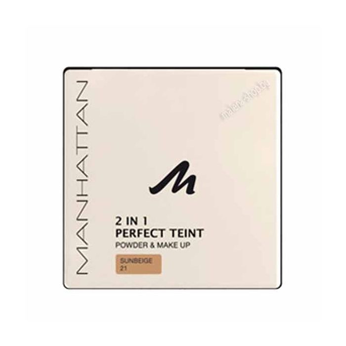2 IN 1 PERFECT TEINT пудра фон дьо тен /21 sunbeige/