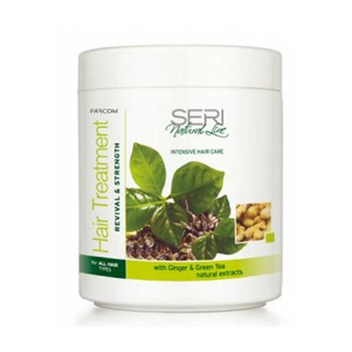 Seri Професионална маска за съживяване и здравина, с екстракти от зелен чай и джинджифил