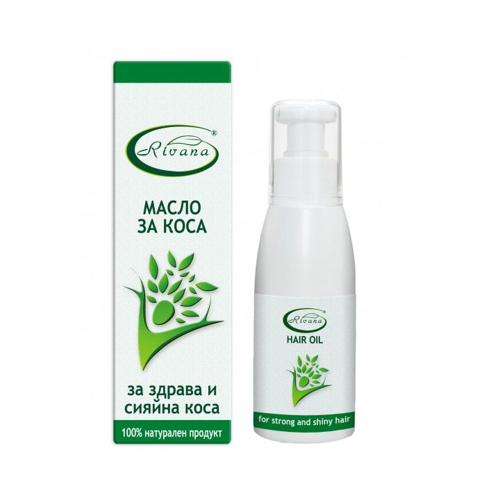 100% натурално масло за здрава и сияйна коса