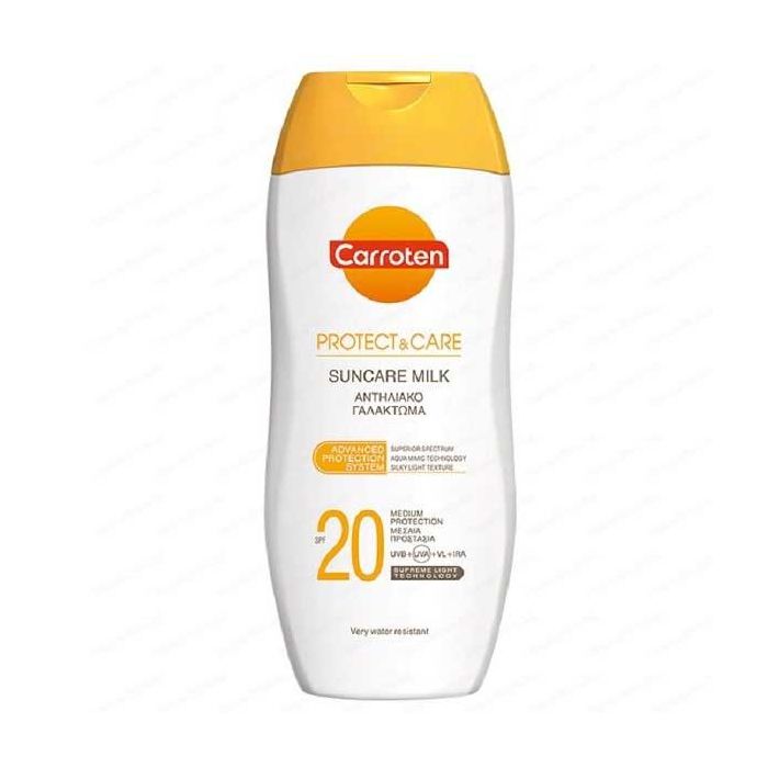 Protect&Care слънцезащитно мляко SPF 20
