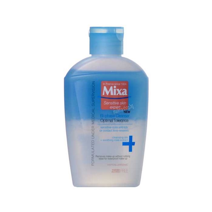 Mixa Bi-Phase Cleanser двуфазен лосион за почистване на грим