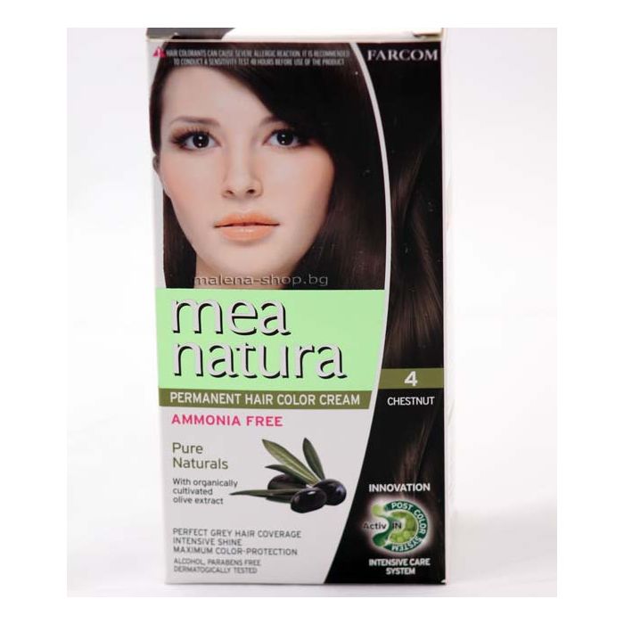 Mea Natura боя за коса /4 кестен/
