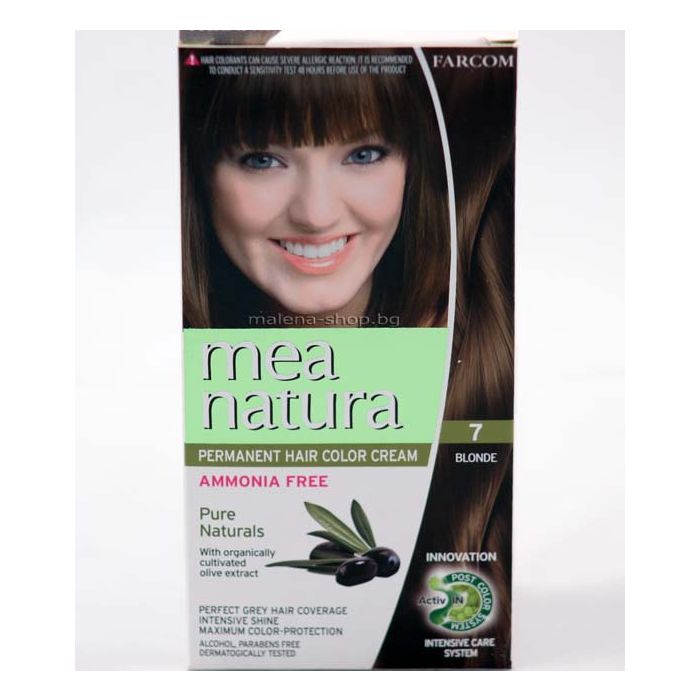 Mea Natura боя за коса /7 средно русо/