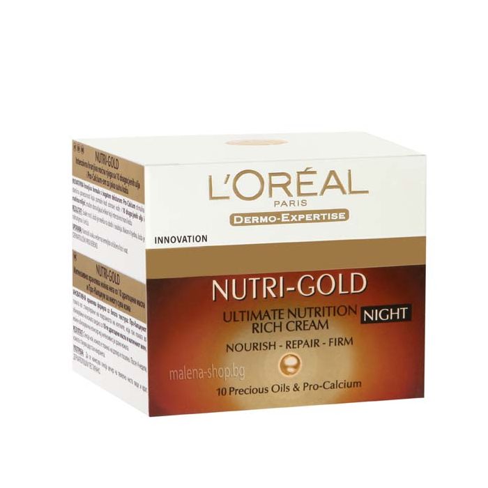 Nutri-Gold интензивен подхранващ нощен крем