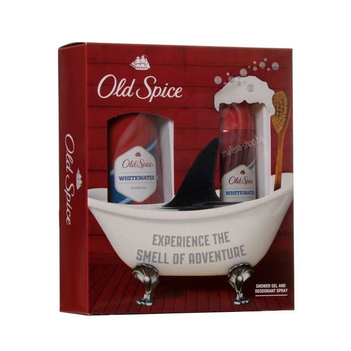 Мъжки подаръчен комплект Whitewater душ-гел и дезодорант