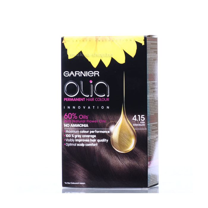 Garnier Olia боя за коса без амоняк /4.15 леден шоколад/