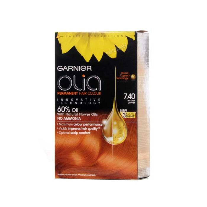 Garnier Olia боя за коса без амоняк /7.40 наситено медно рус/