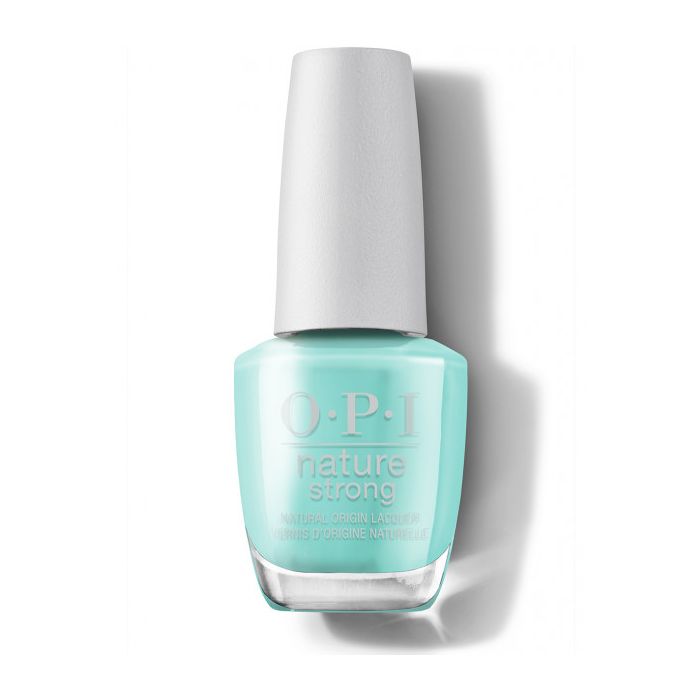 OPI Nature Strong траен, бързосъхнещ лак за нокти, с блестящи частици (17 Cactus what you)