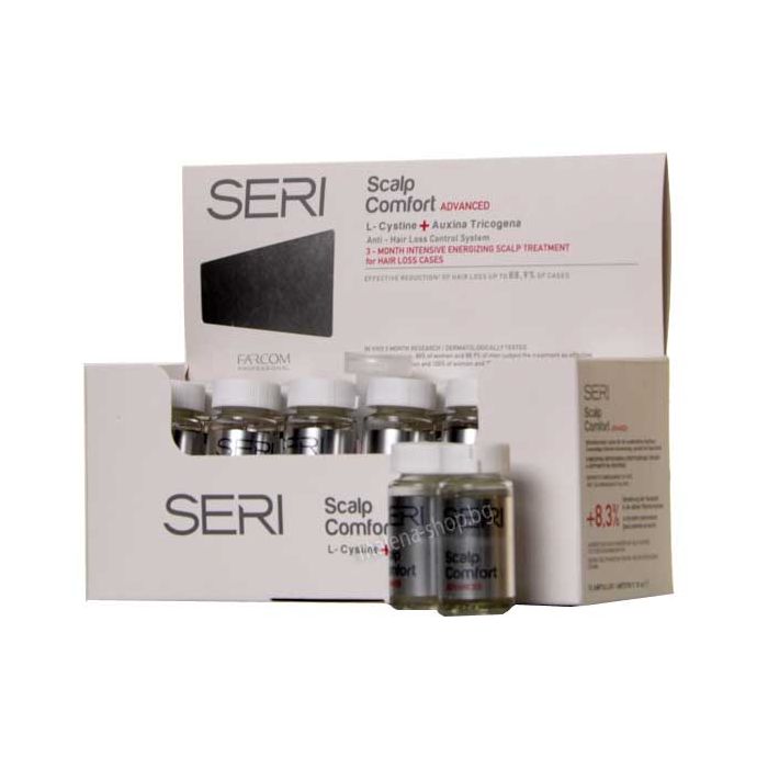 Seri Scalp Comfort – ампули за коса, против косопад.