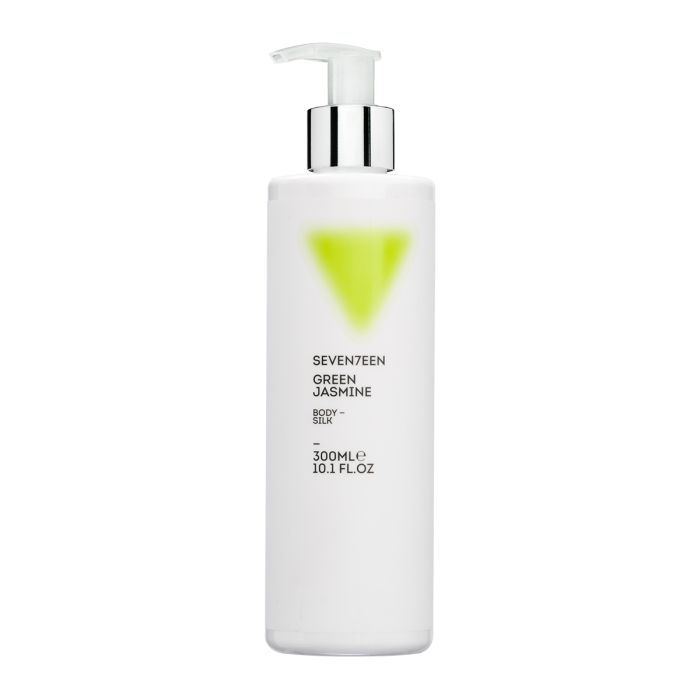 Seventeen Body Silk Green Jasmine лосион за тяло, с блестящи частици